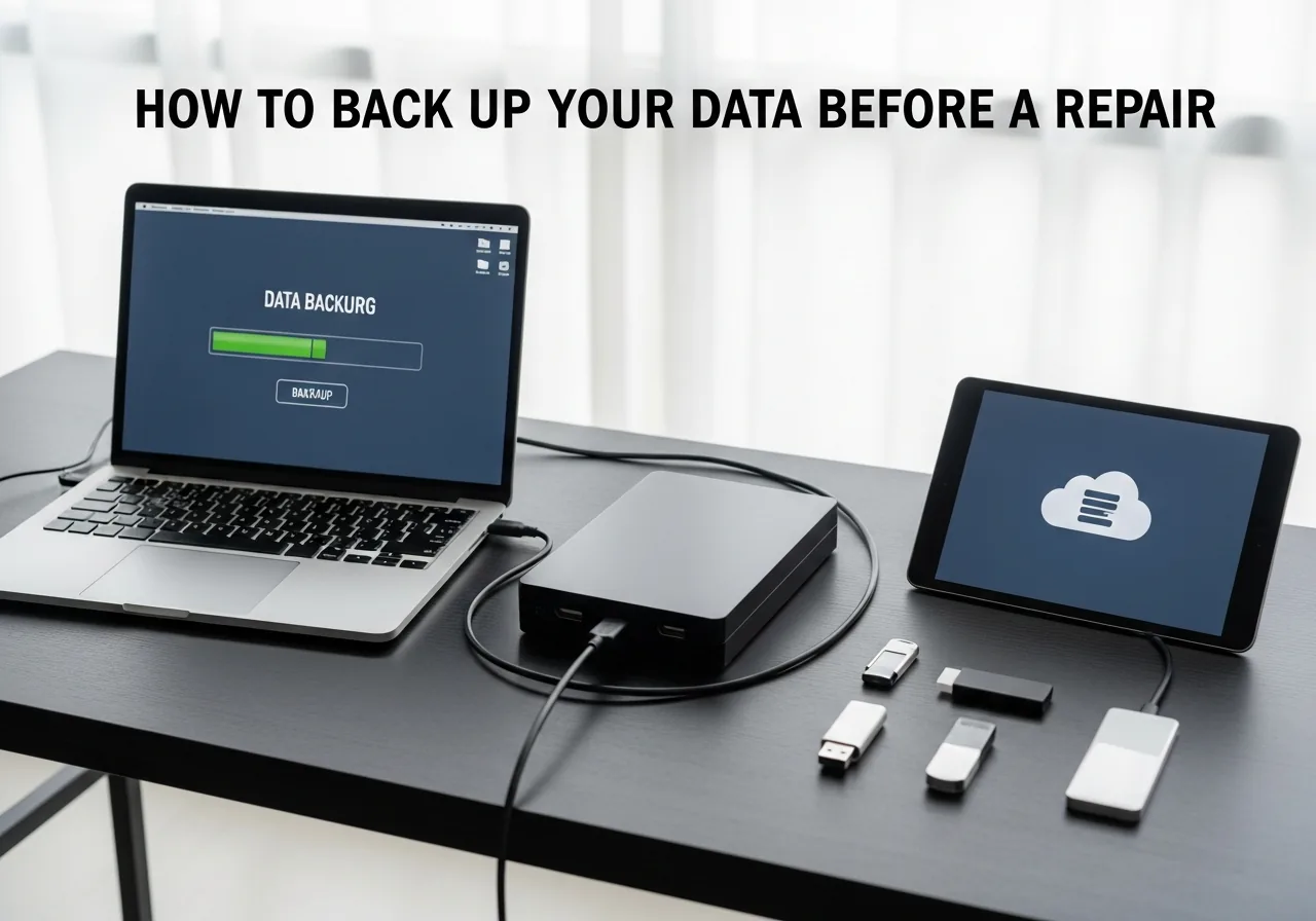 How to Back Up Your Data Before a Repair