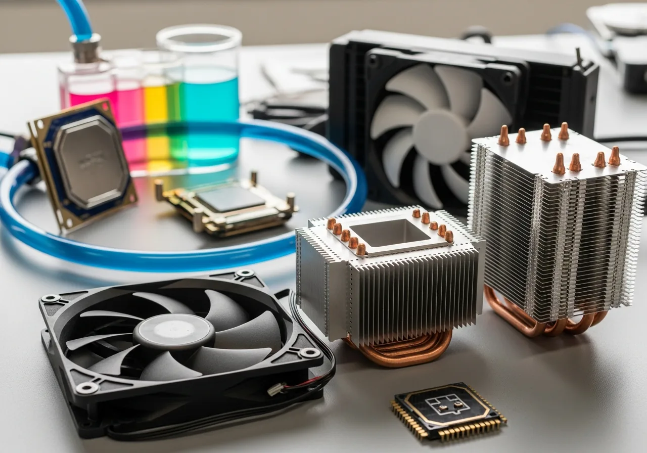 Cooling Systems Explained: Fans, Heatsinks, and Liquid Cooling