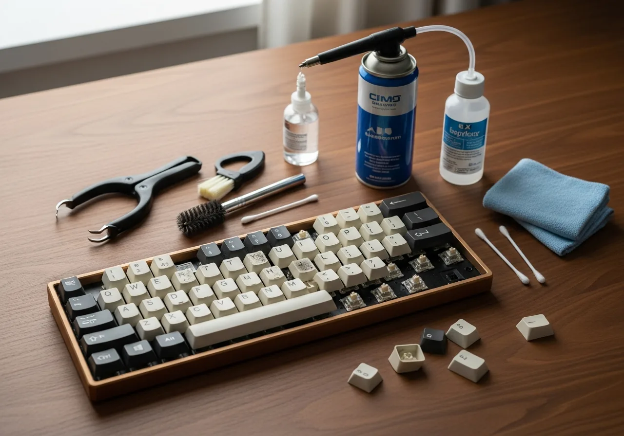 How to Deep Clean a Mechanical Keyboard