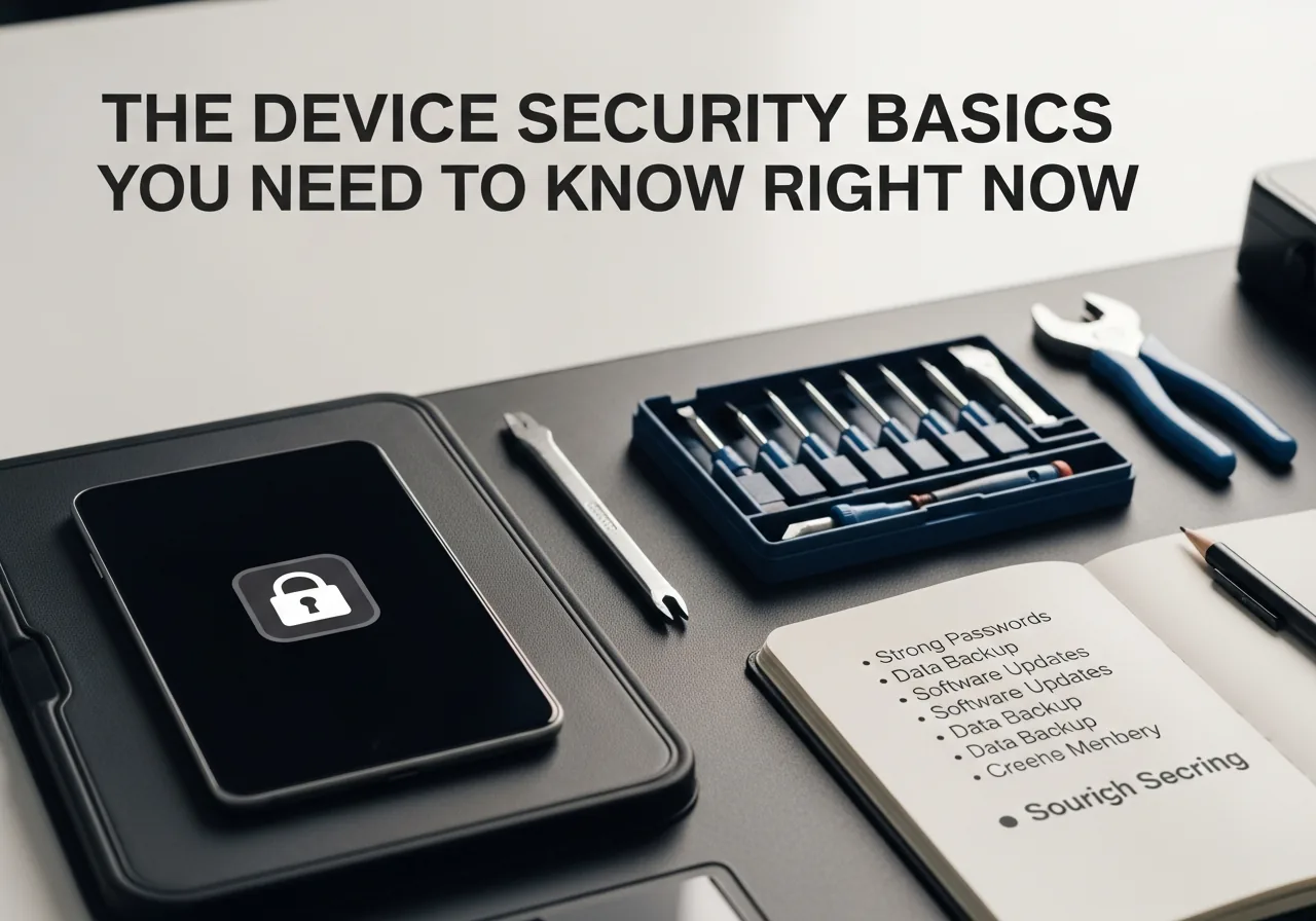 The Device Security Basics You Need to Know Right Now