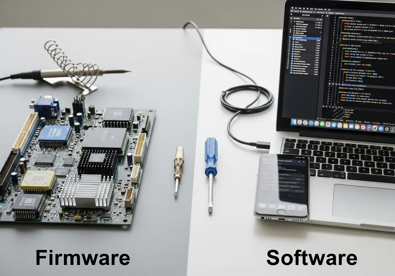 Firmware vs Software: What's the Difference?