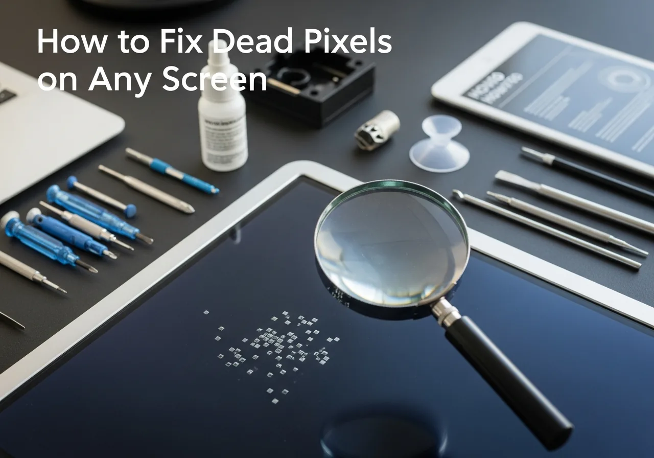 How to Fix Dead Pixels on Any Screen