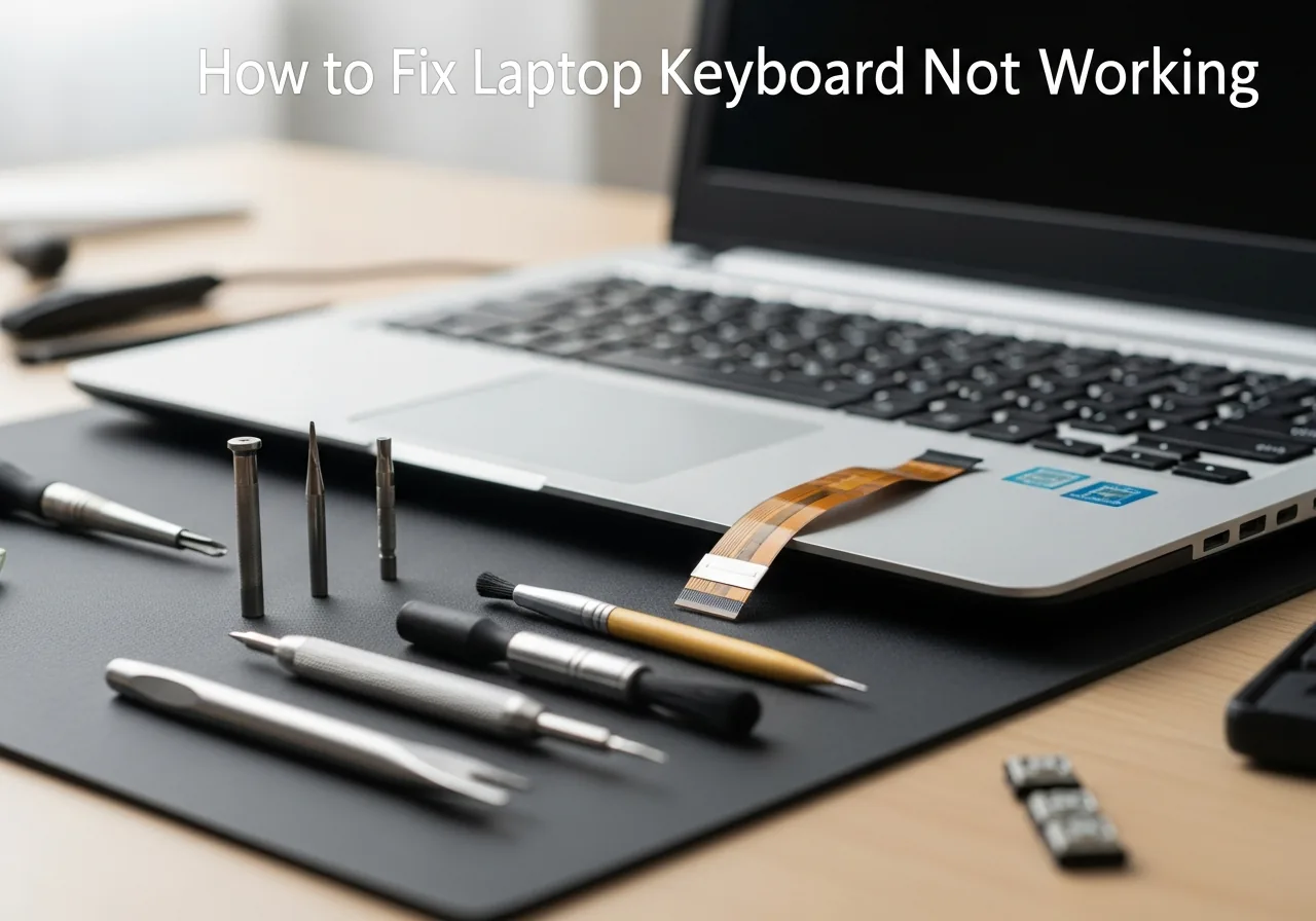 How to Fix a Laptop Keyboard Not Working