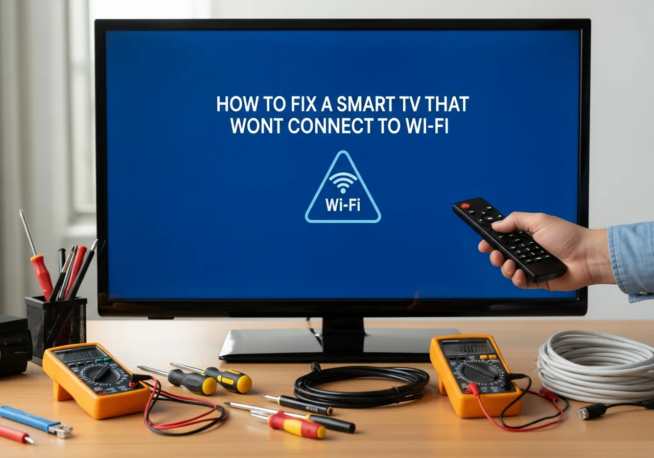 How to Fix a Smart TV That Won't Connect to Wi-Fi
