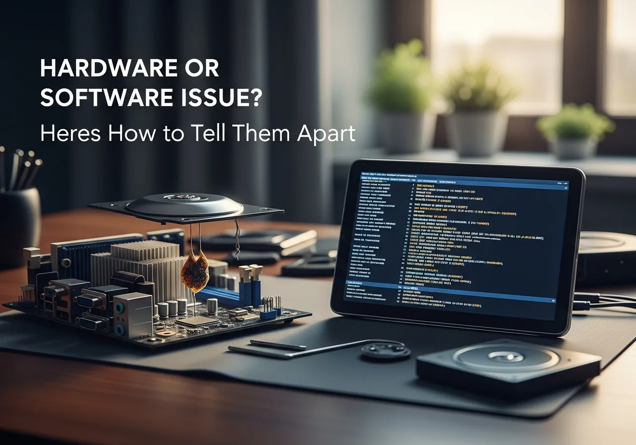 Hardware or Software Issue? Here's How to Tell Them Apart