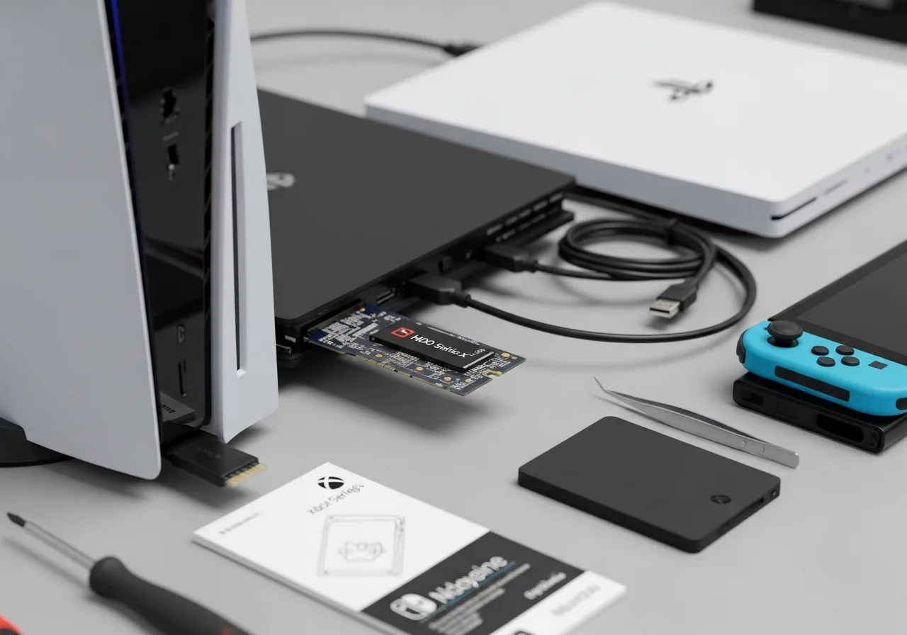 How to Add External Storage to a Console