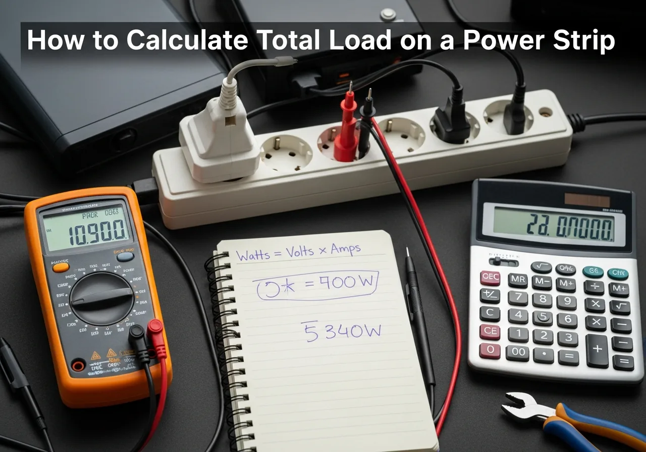 How to Calculate Total Load on a Power Strip