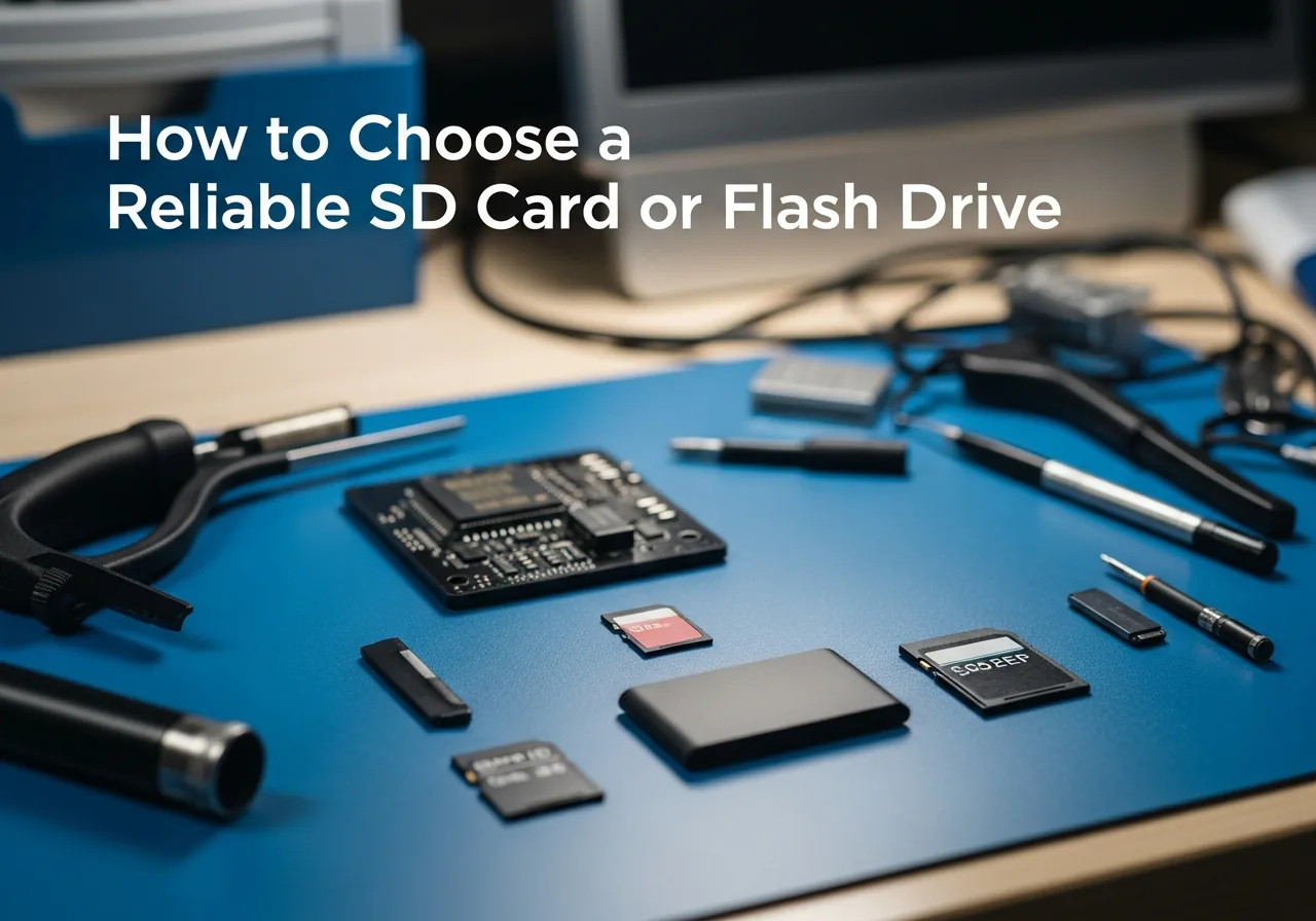 How to Choose a Reliable SD Card or Flash Drive