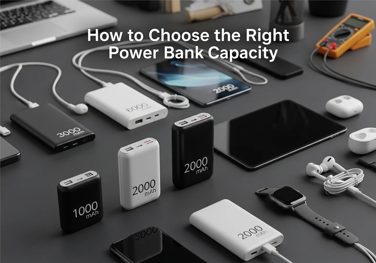 How to Choose the Right Power Bank Capacity