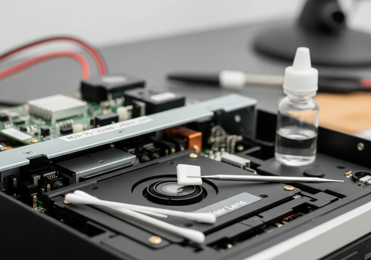 How to Clean a Disc Player Laser Lens