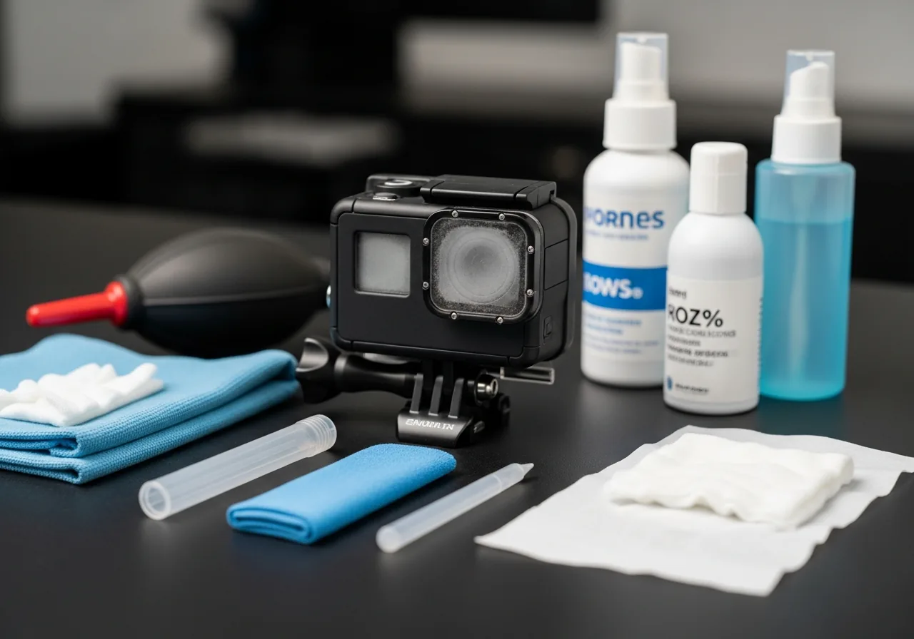 How to Clean a Fogged Action Camera Lens