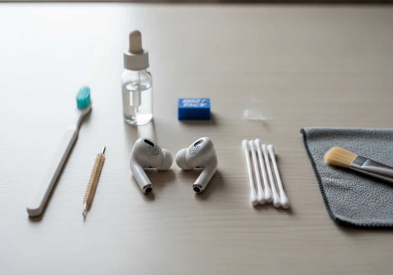 How to Clean Earbud Speaker Meshes Safely