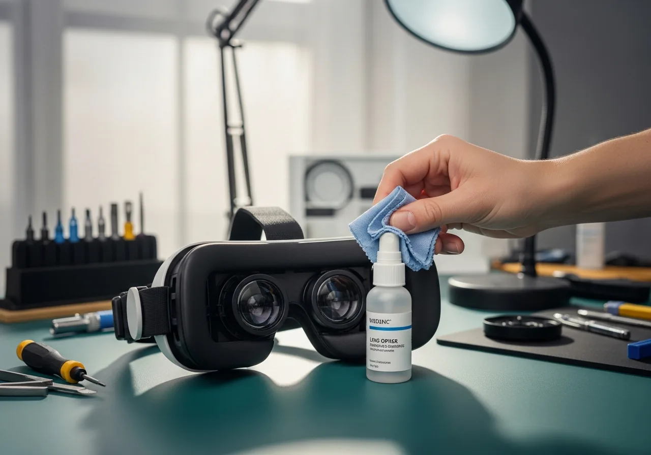How to Clean VR Headset Lenses Safely