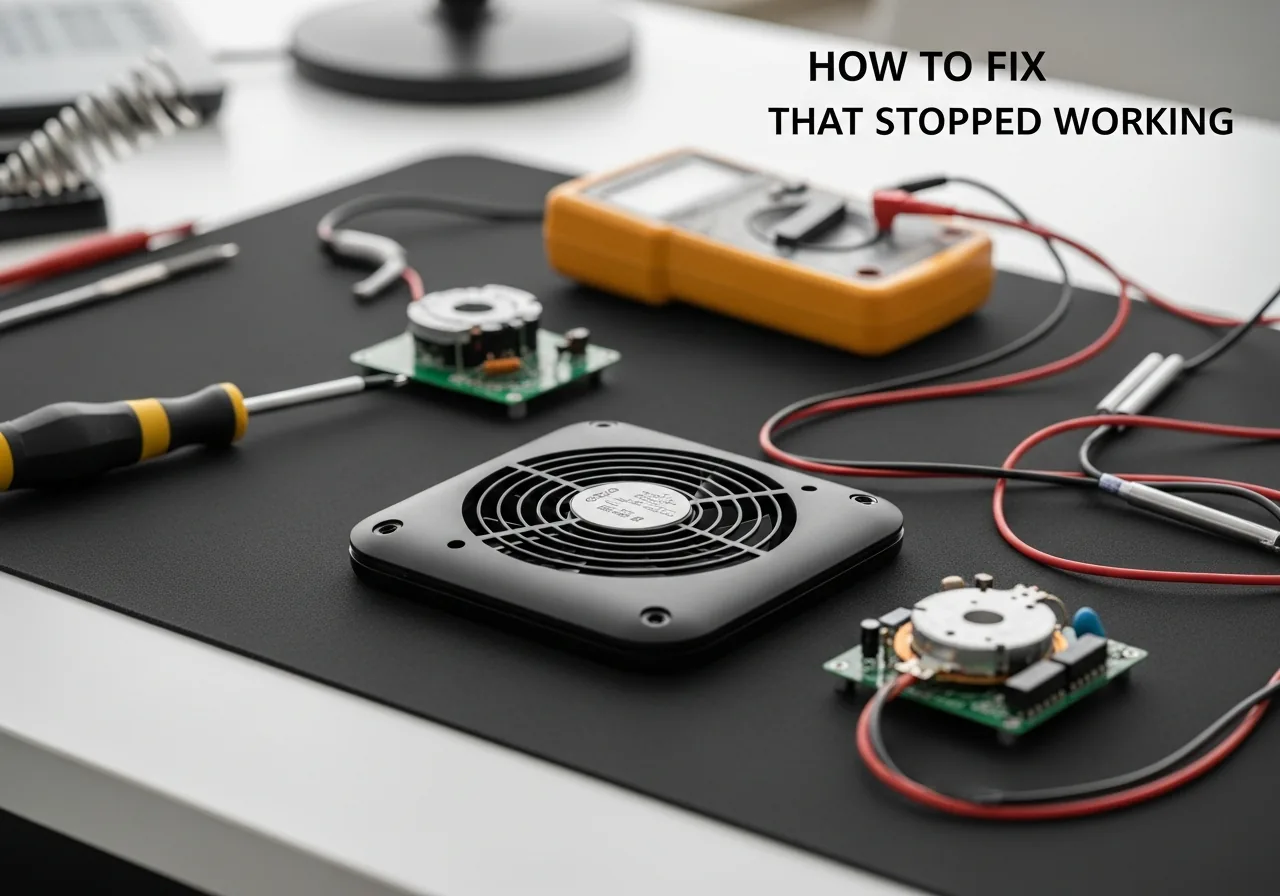 How to Fix a Cooling Pad Fan That Stopped Working