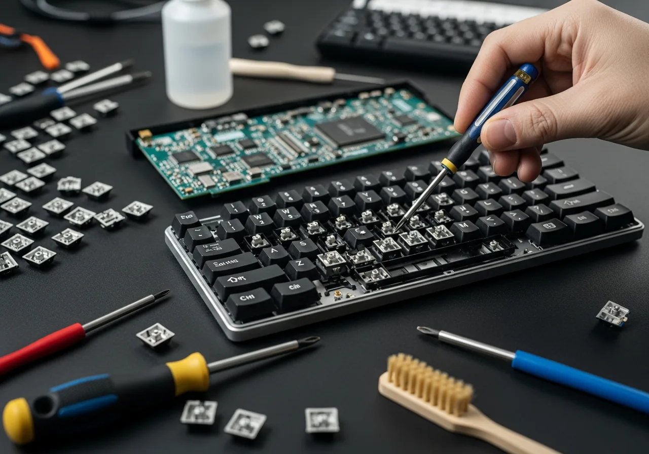 How to Fix a Keyboard After Liquid Spill