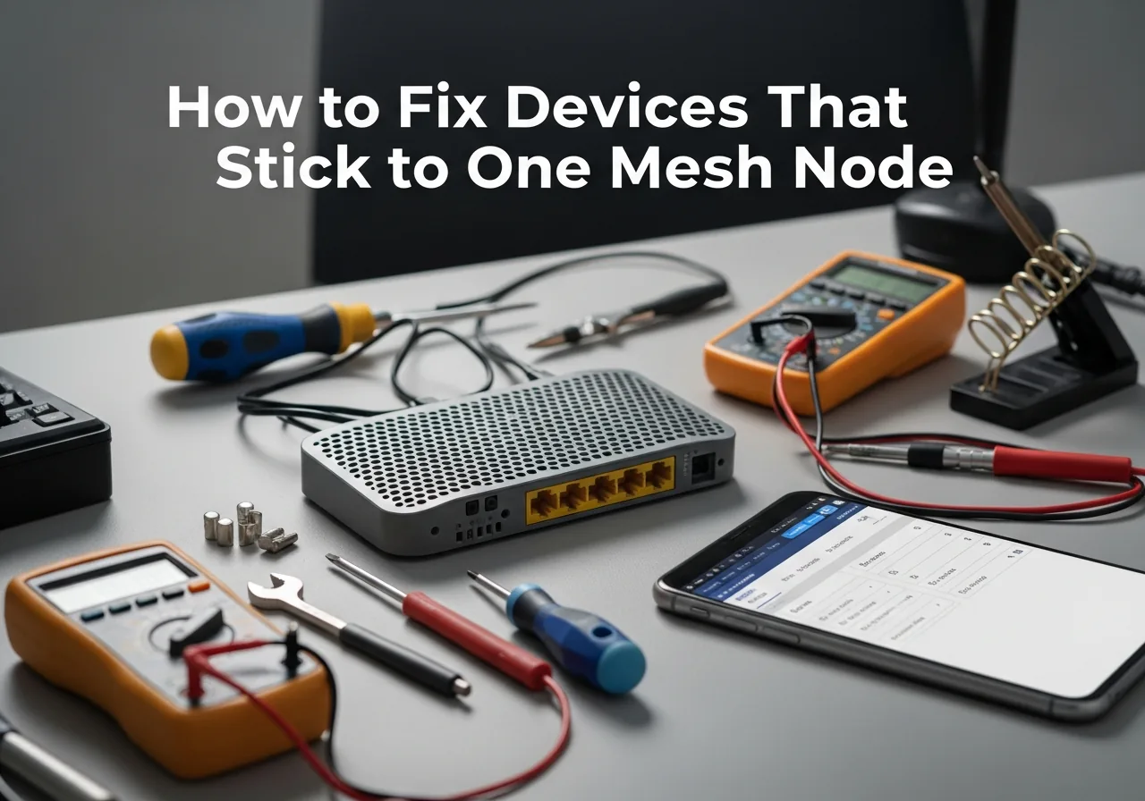 How to Fix Devices That Stick to One Mesh Node