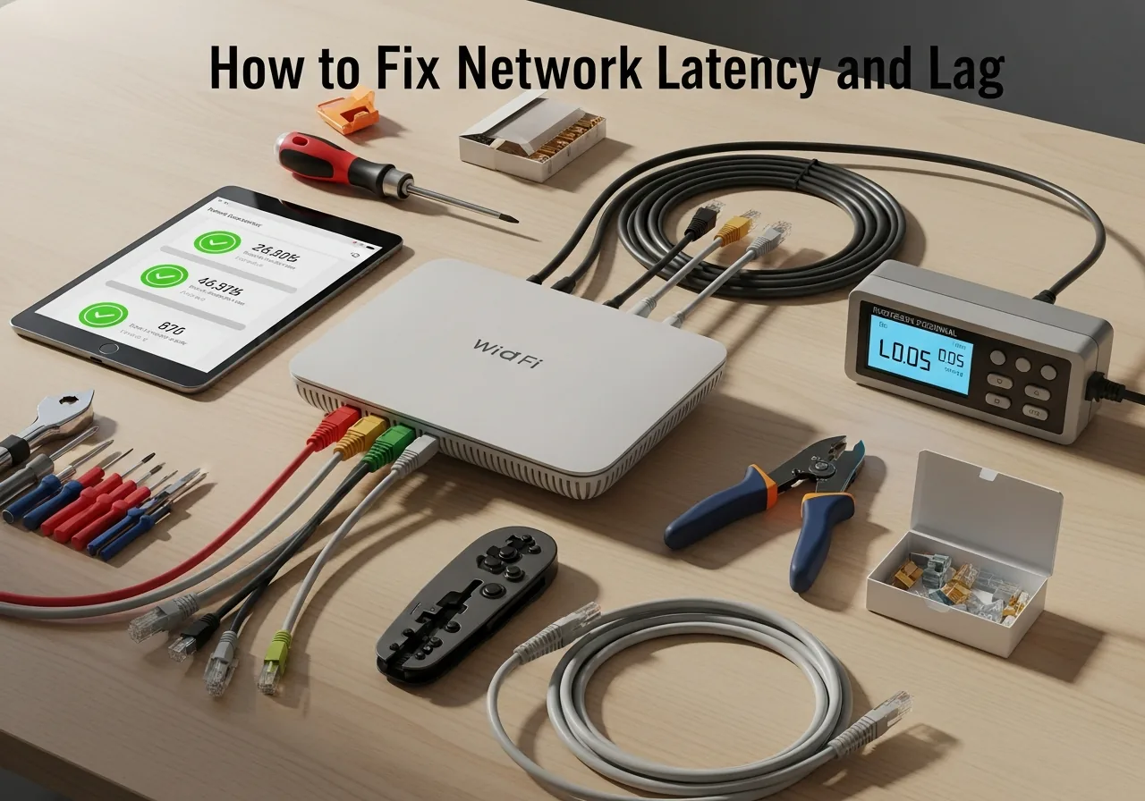 How to Fix Network Latency and Lag