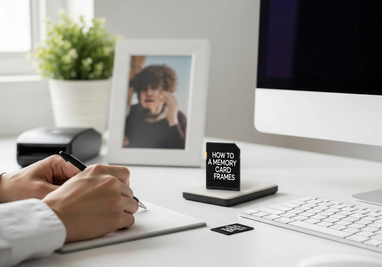 How to Format a Memory Card for Photo Frames
