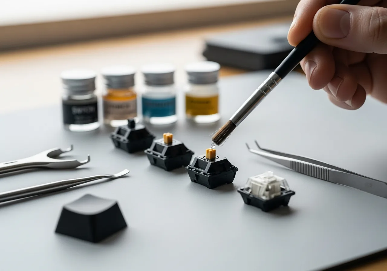 How to Lubricate Mechanical Keyboard Switches