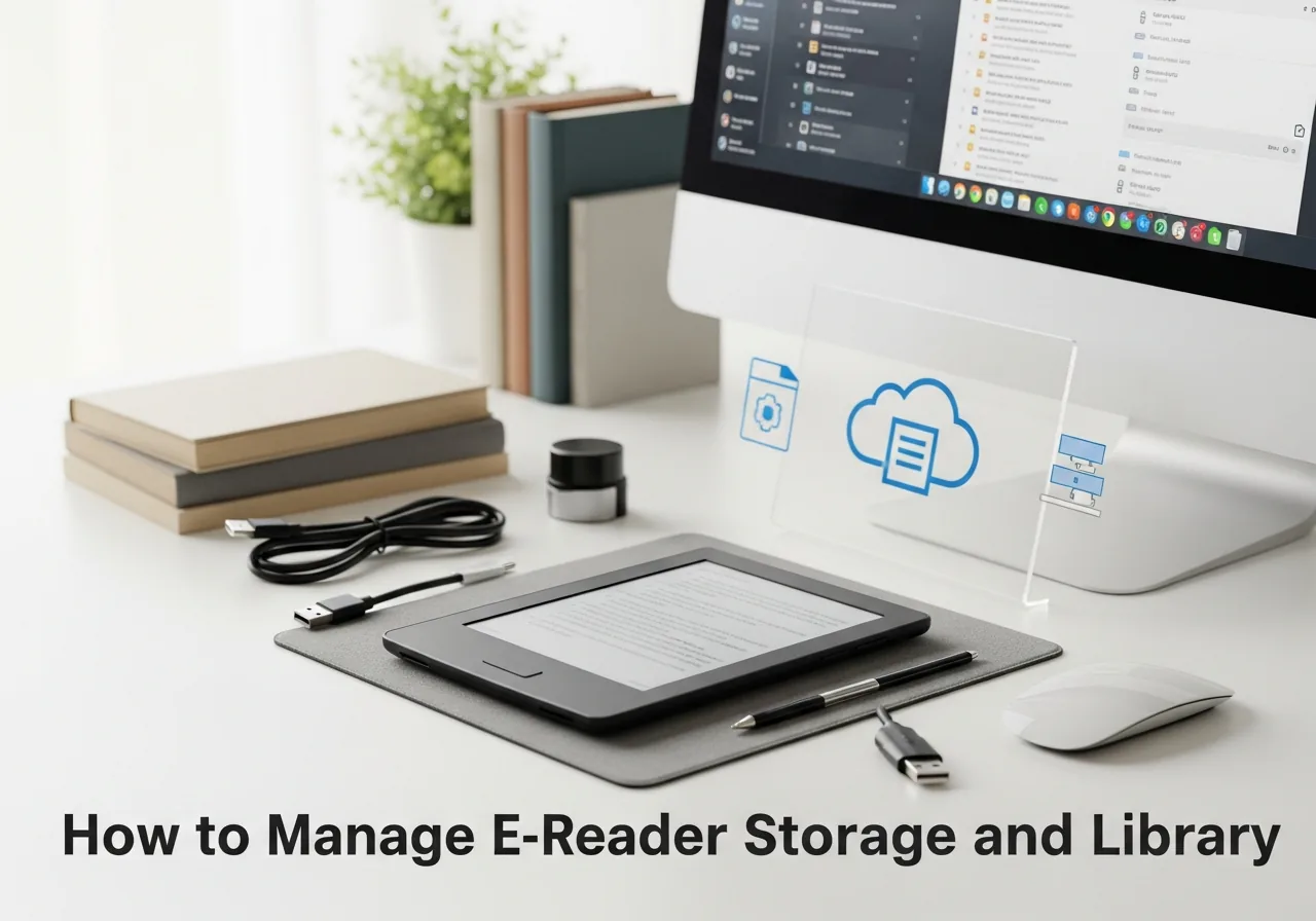 How to Manage E-Reader Storage and Library