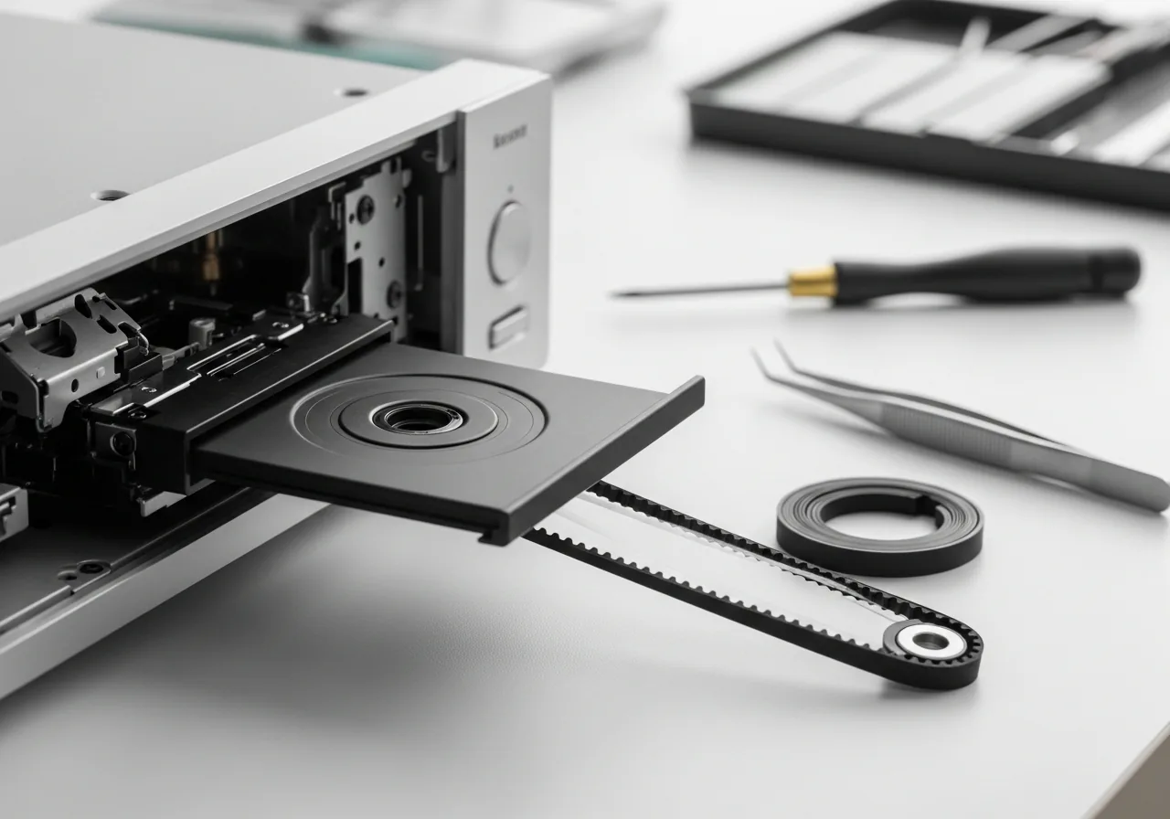 How to Replace a Disc Player Tray Belt