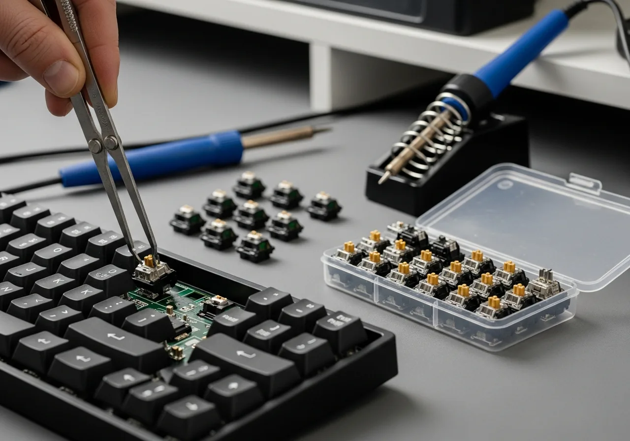 How to Replace Mechanical Keyboard Switches
