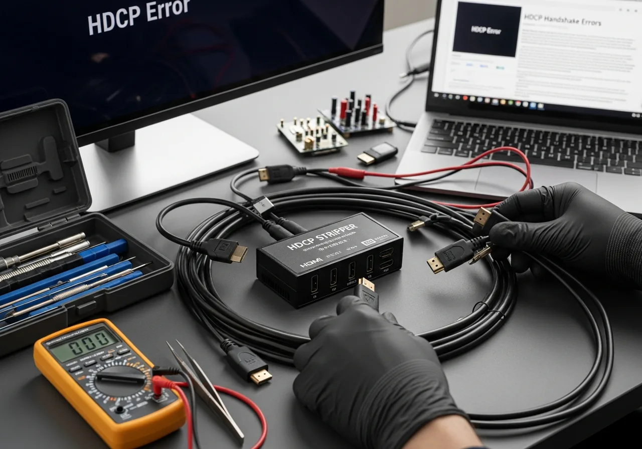 How to Resolve HDCP Handshake Errors