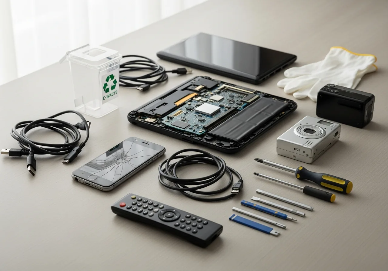 How to Safely Dispose of Old Electronics