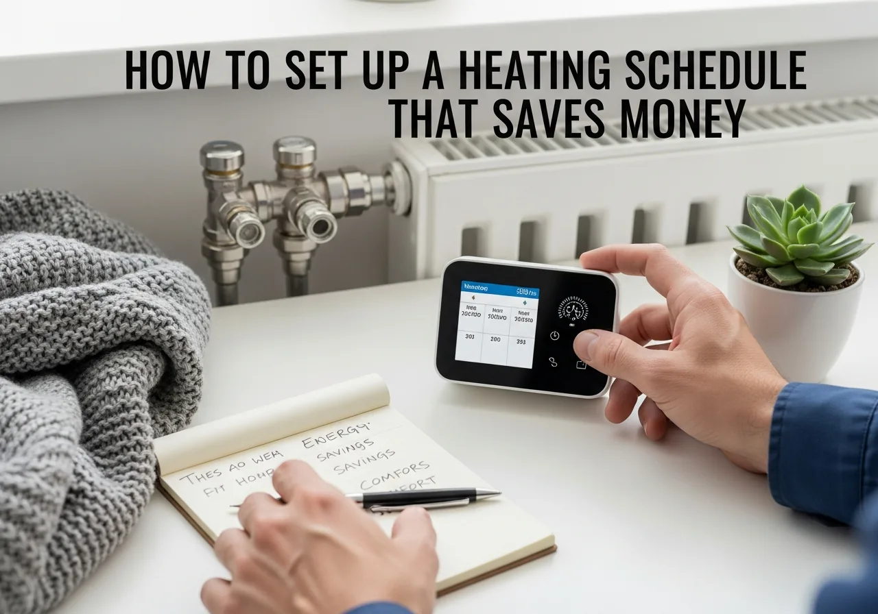 How to Set Up a Heating Schedule That Saves Money