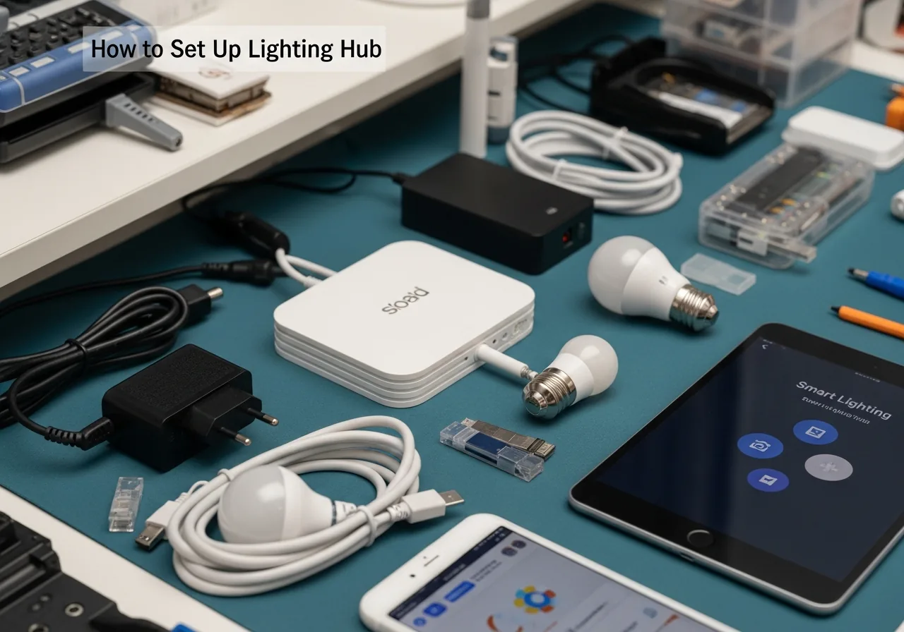 How to Set Up a Smart Lighting Hub