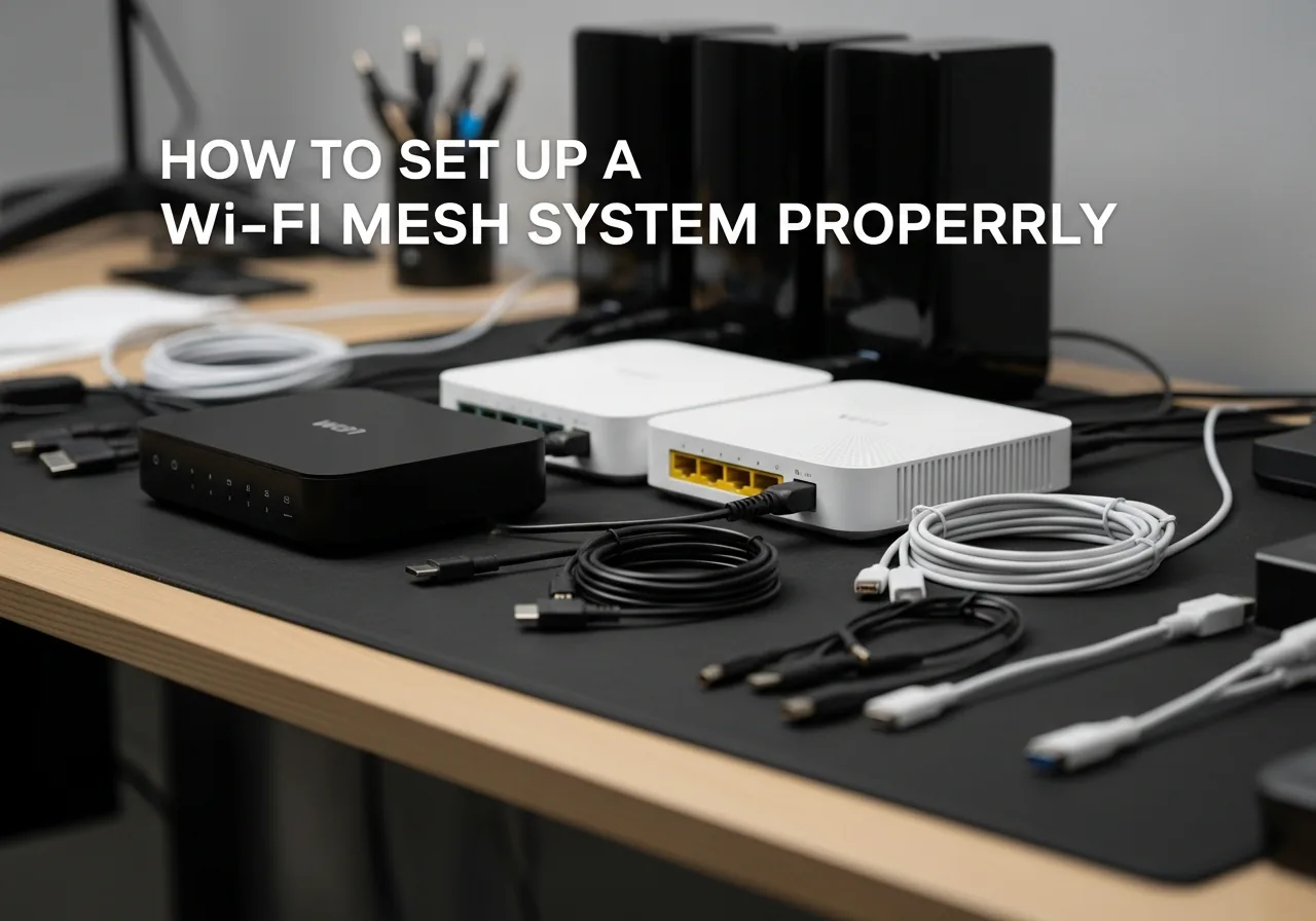 How to Set Up a Wi-Fi Mesh System Properly