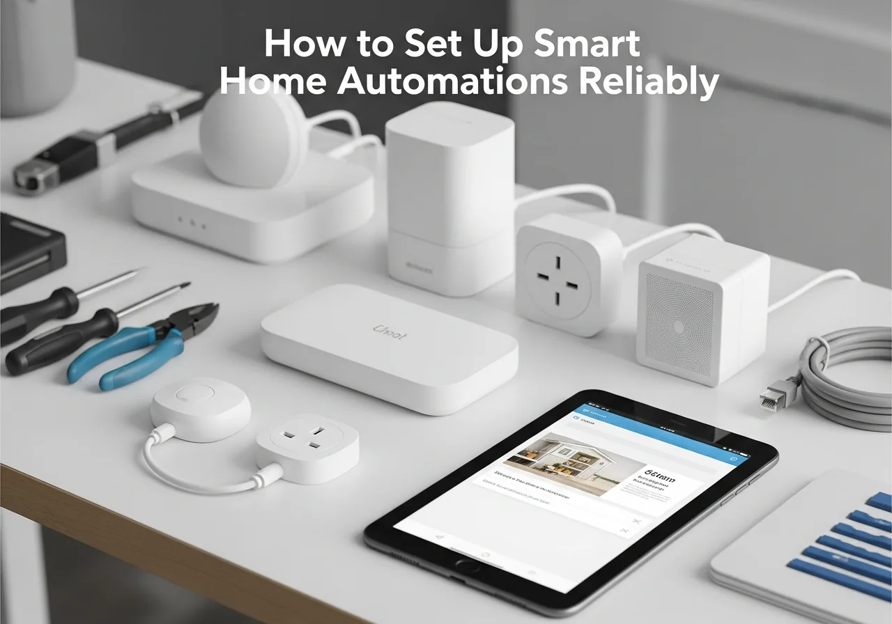How to Set Up Smart Home Automations Reliably