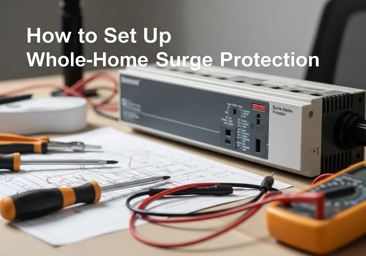 How to Set Up Whole-Home Surge Protection