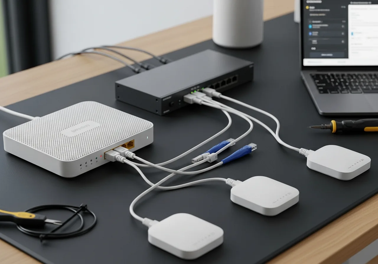 How to Set Up Wired Backhaul on a Mesh Network