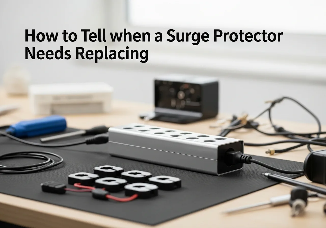 How to Tell When a Surge Protector Needs Replacing