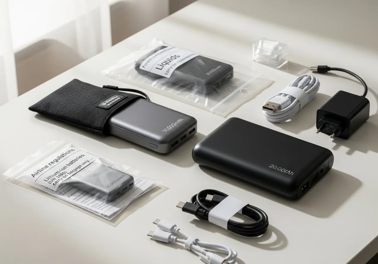 How to Travel Safely with Power Banks