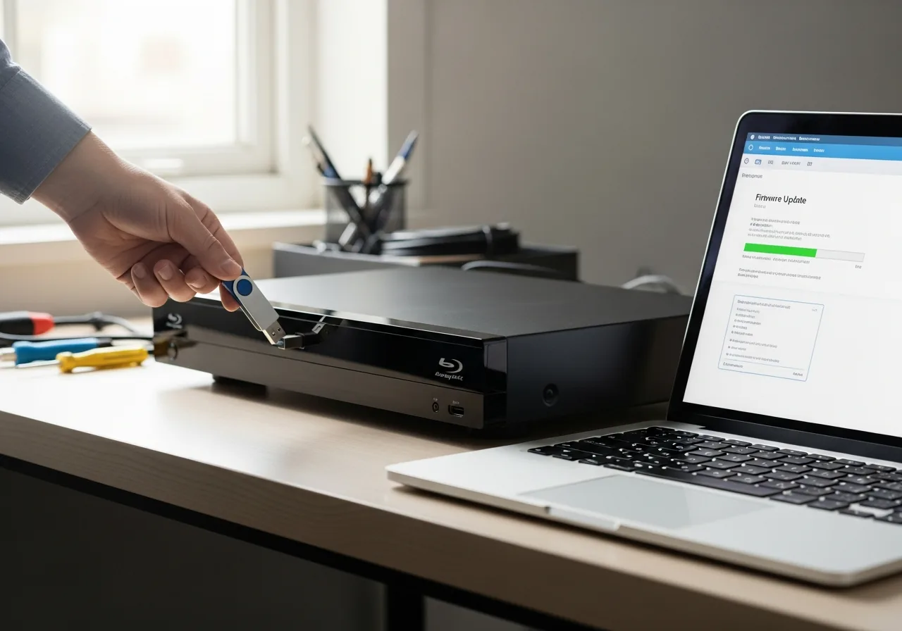 How to Update Blu-ray Player Firmware