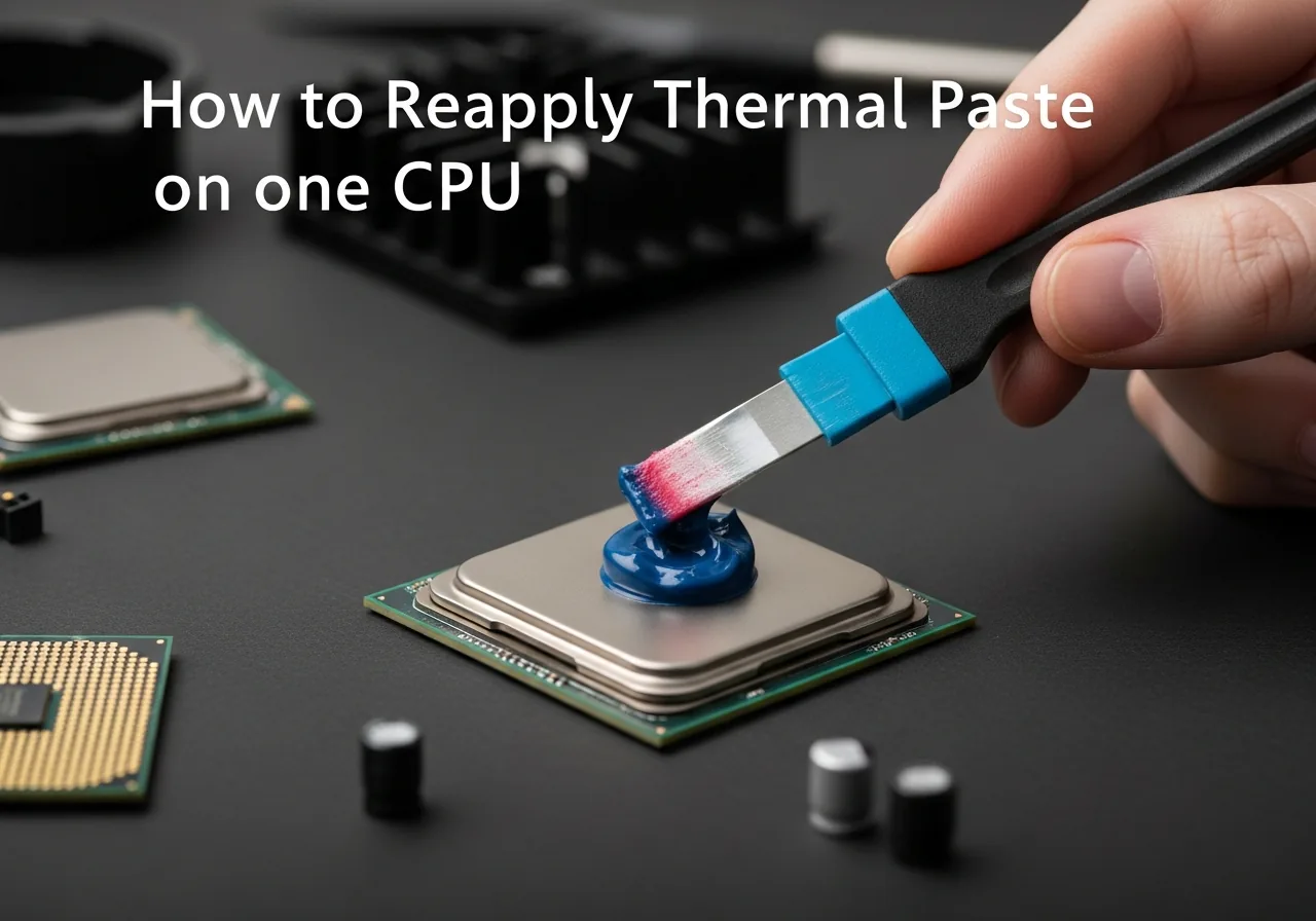How to Reapply Thermal Paste on a CPU