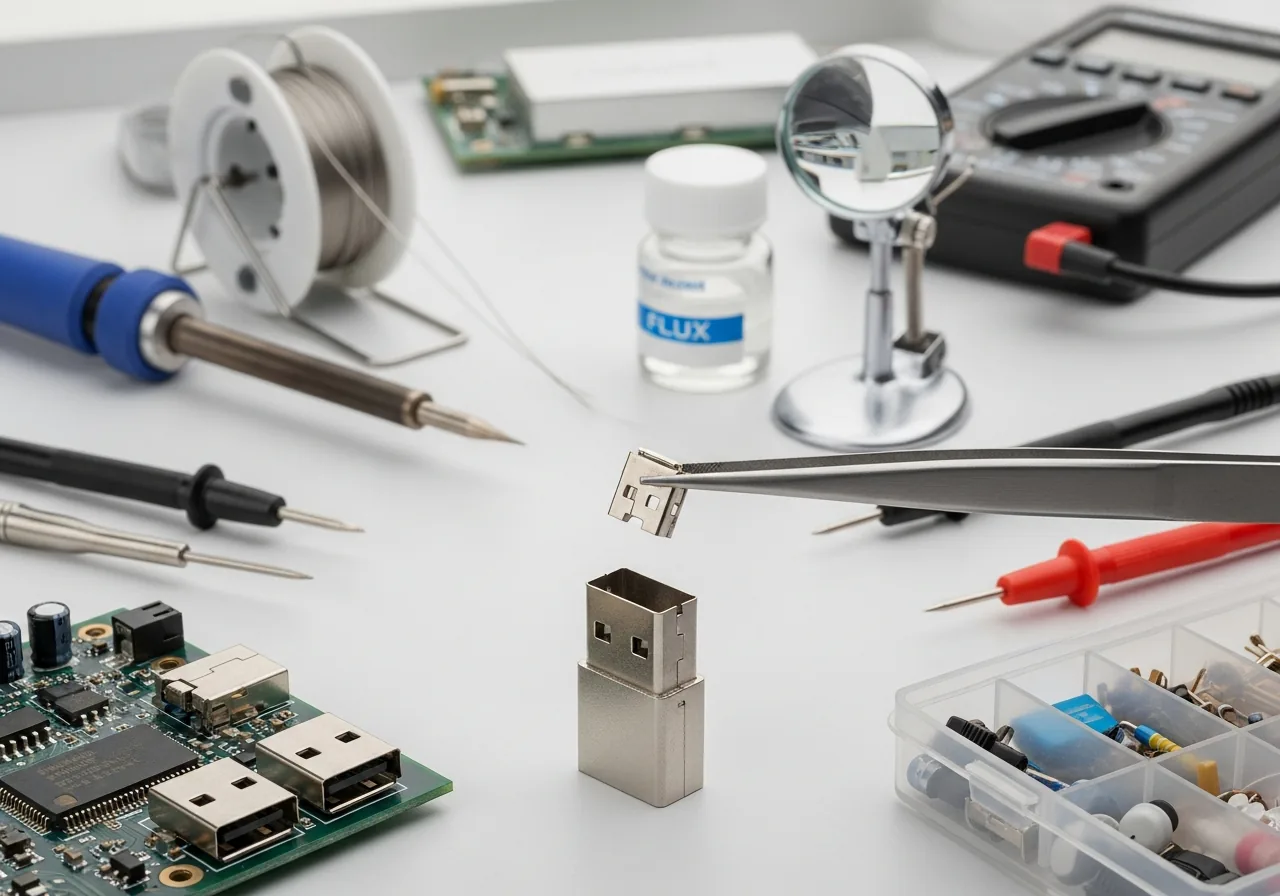 How to Repair a Broken USB Port