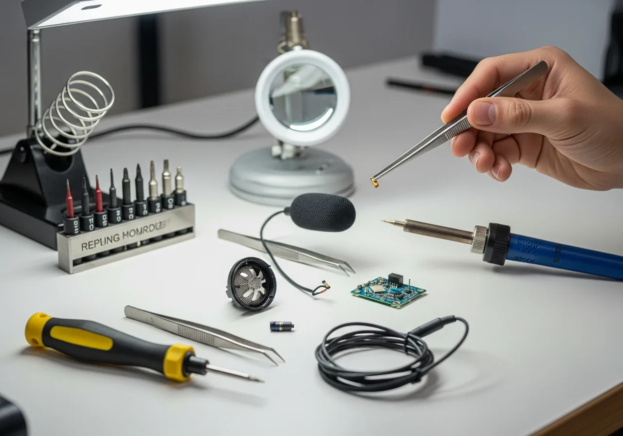 How to Repair a Gaming Headset Microphone