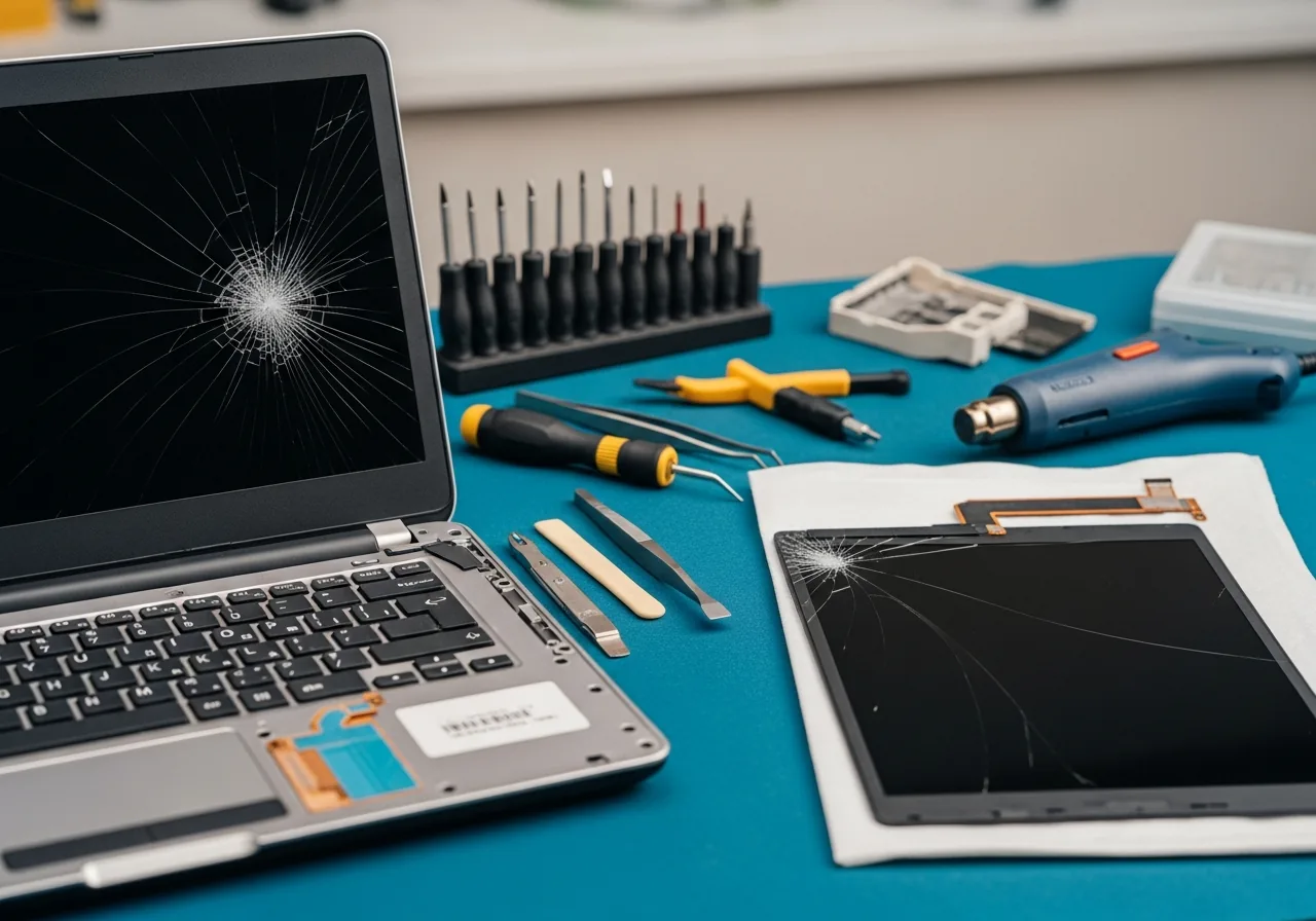 How to Replace a Cracked Laptop Screen