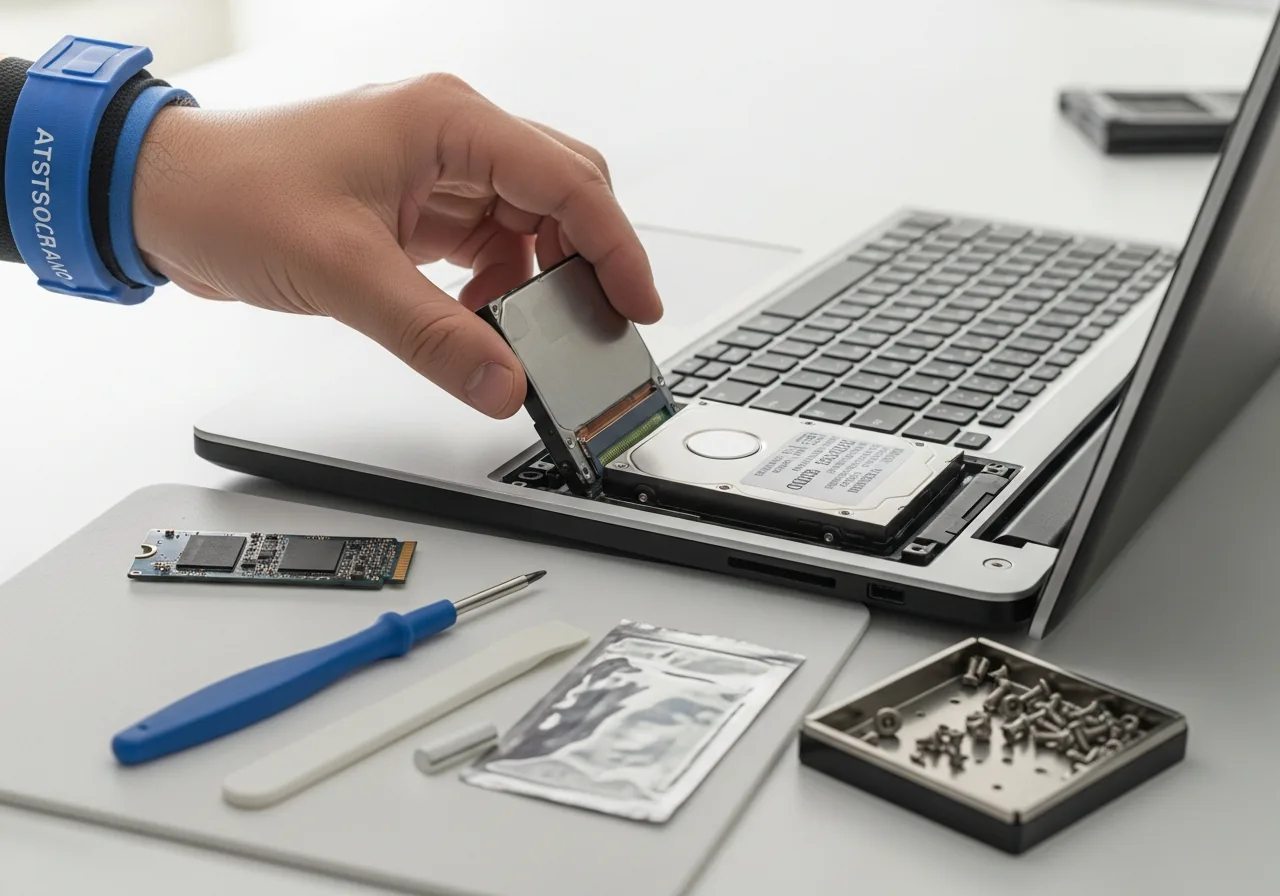 How to Replace a Laptop Hard Drive