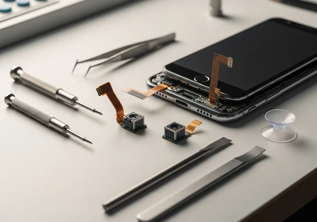 How to Replace a Phone's Front Camera