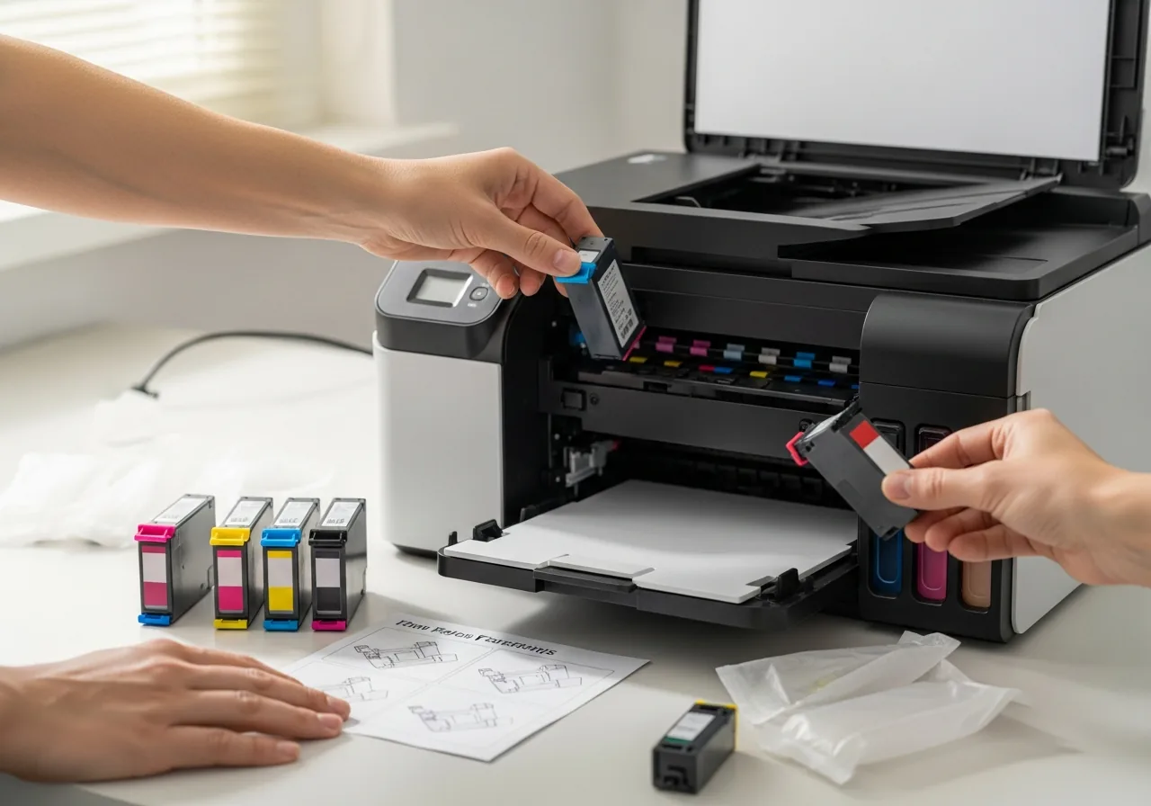 How to Replace Printer Ink Cartridges