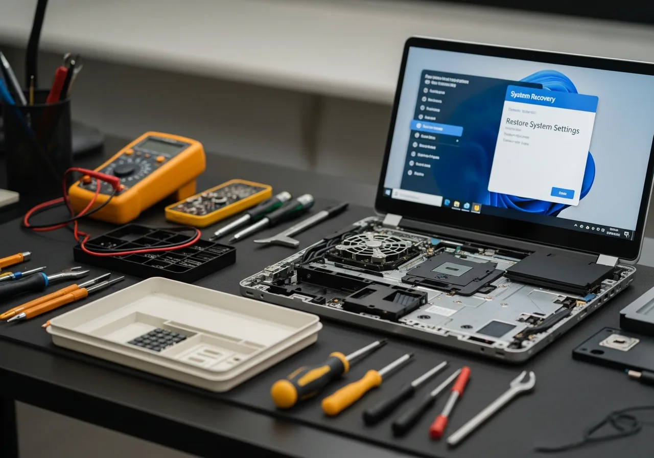 How to Restore System Settings After a Crash