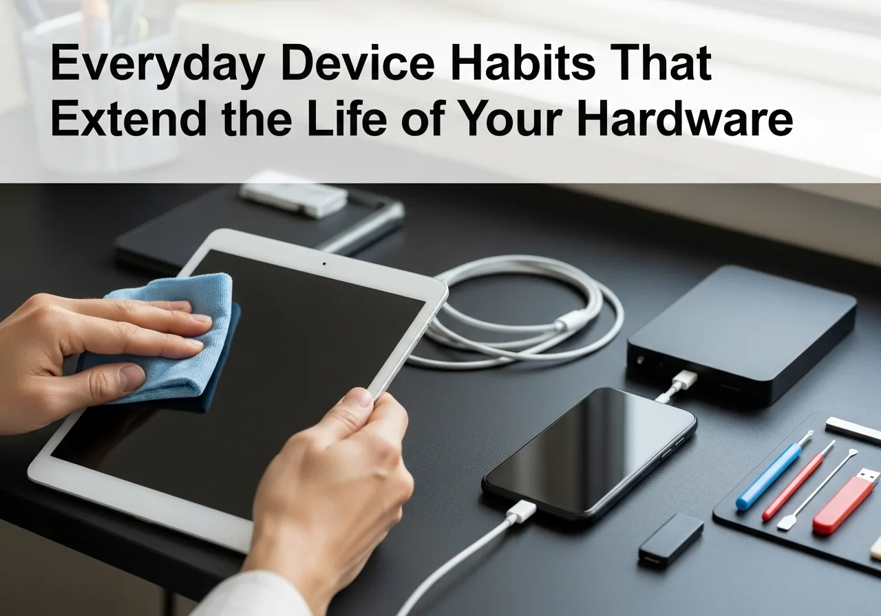 Everyday Device Habits That Extend the Life of Your Hardware