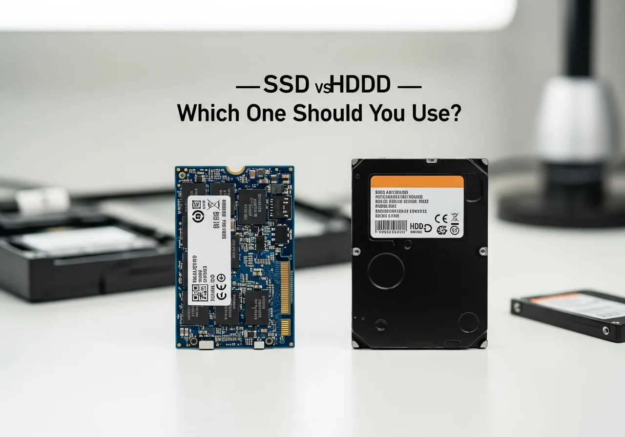 SSD vs HDD — Which One Should You Use?