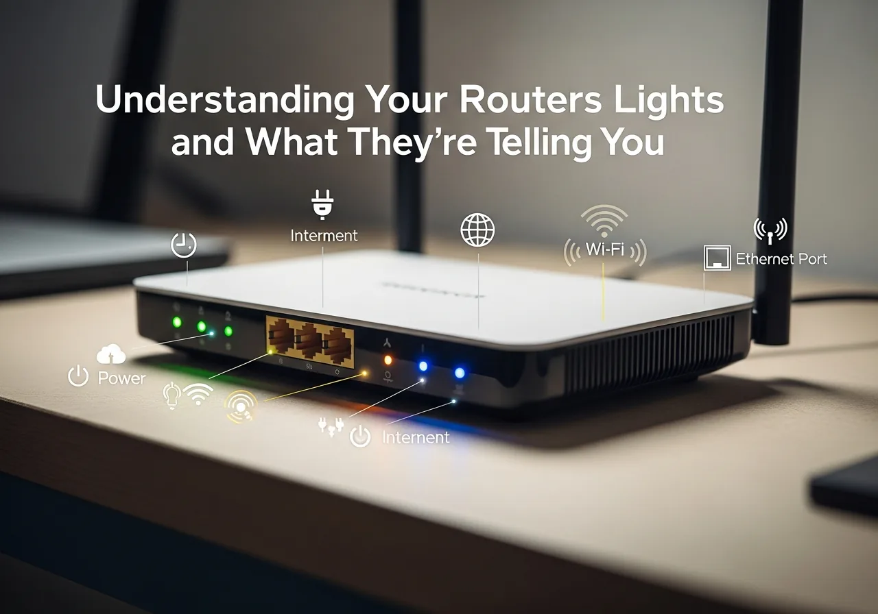 Understanding Your Router's Lights and What They're Telling You