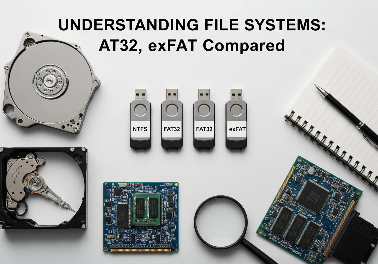 Understanding File Systems: NTFS, FAT32, and exFAT Compared
