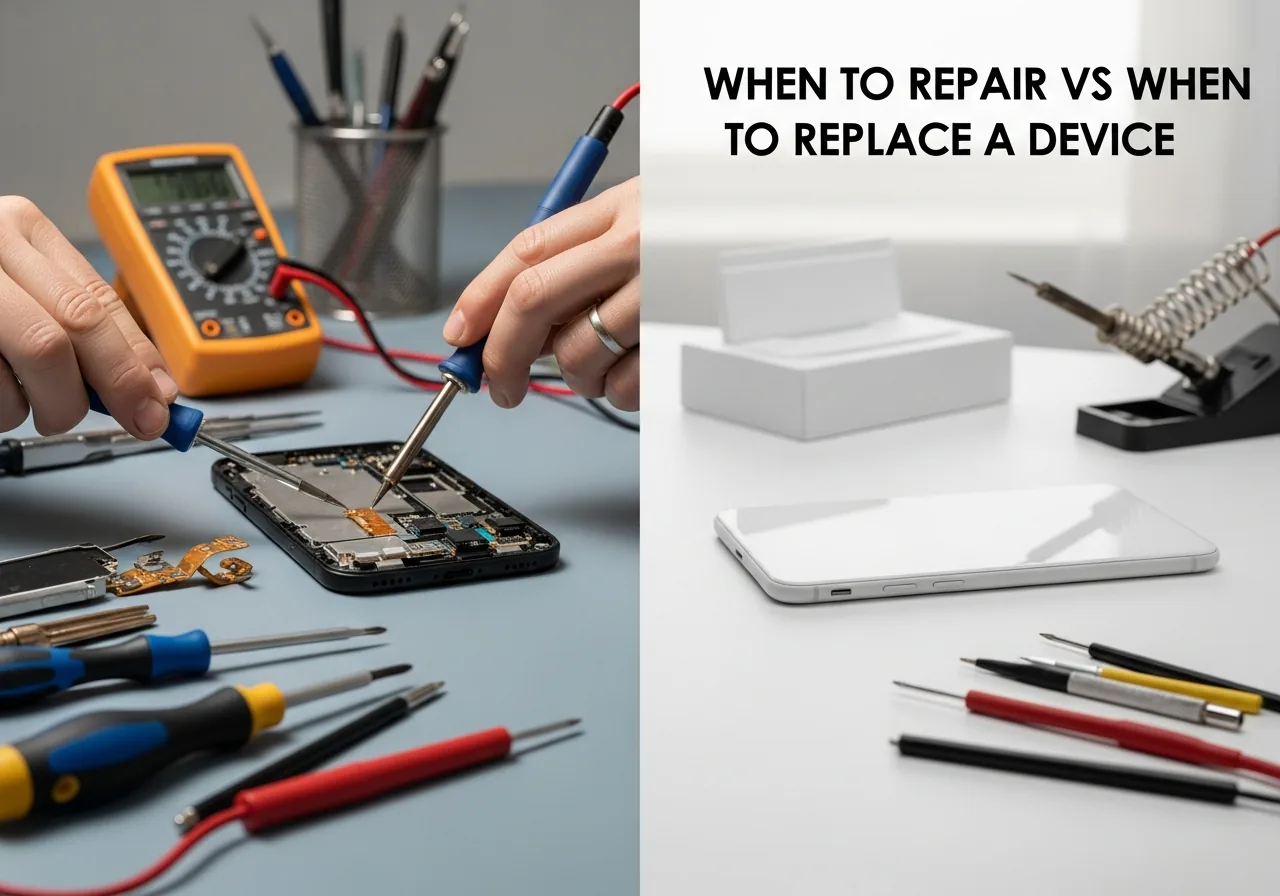 When to Repair vs When to Replace a Device